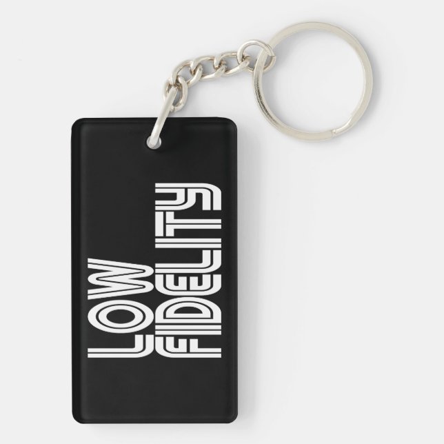 Low Fidelity Key Ring (Back)