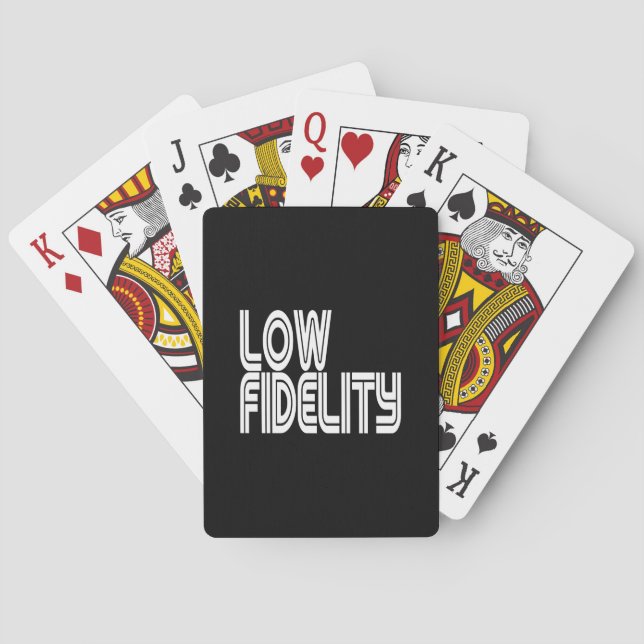 Low Fidelity Playing Cards (Back)