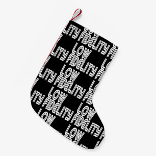 Low Fidelity Small Christmas Stocking