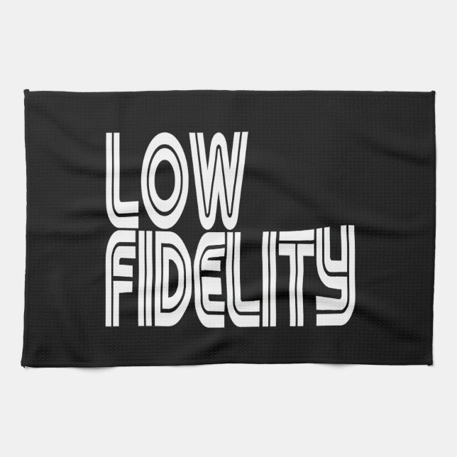 Low Fidelity Tea Towel (Horizontal)