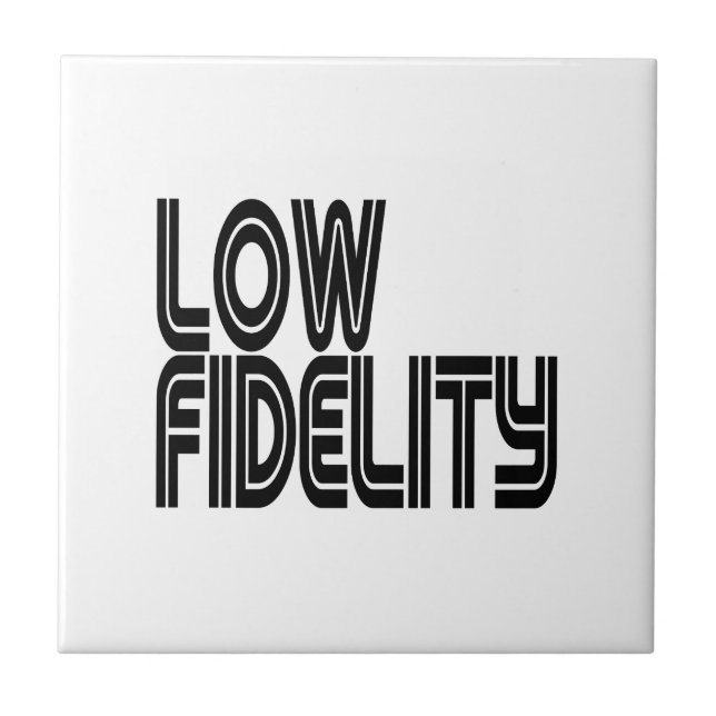 Low Fidelity Tile (Front)