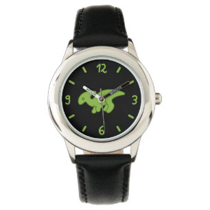 Low green parasaurolophus dinosaurs watch