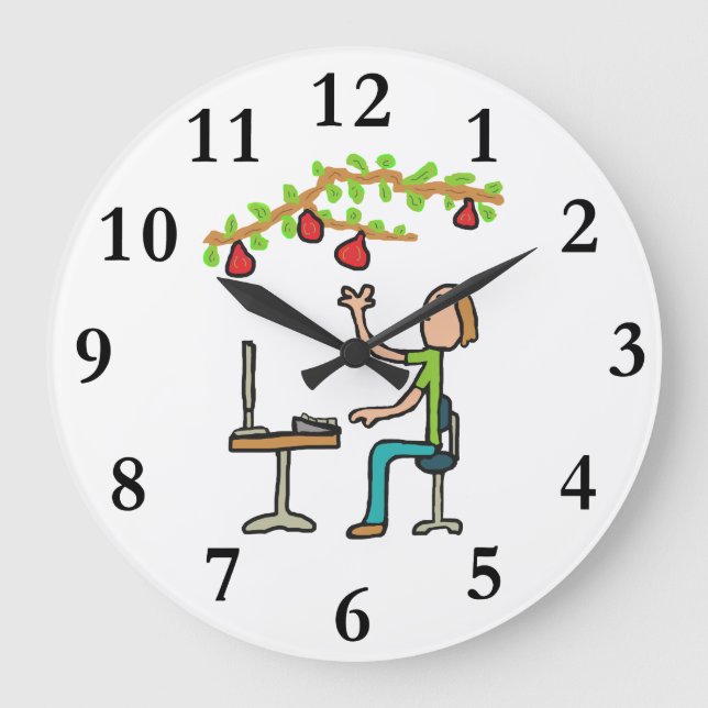 Low-Hanging Fruit Large Clock (Front)