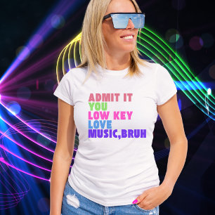 Low Key Music Teacher Tshirt