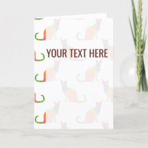 Low Poly Colorful Cat Pattern Announcement