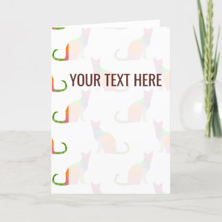 Low Poly Colorful Cat Pattern Announcement