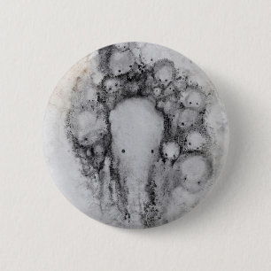 low res brain II 6 Cm Round Badge