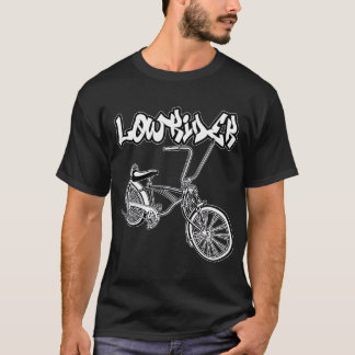 Low Rider Bicycle For Men. Chicano Cholo Lowrider T-Shirt