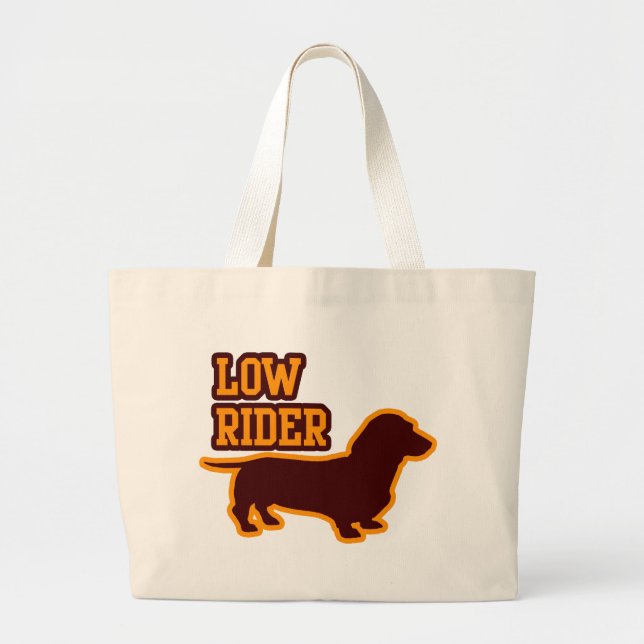 Low Rider Large Tote Bag (Front)