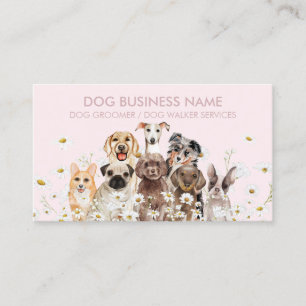 Low Stress Dog Handling Business Card