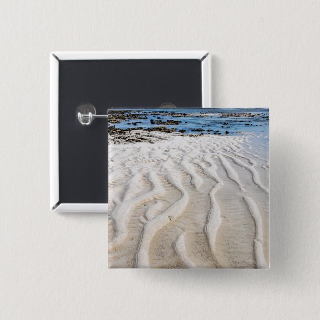 Low tide 15 cm square badge (Front & Back)