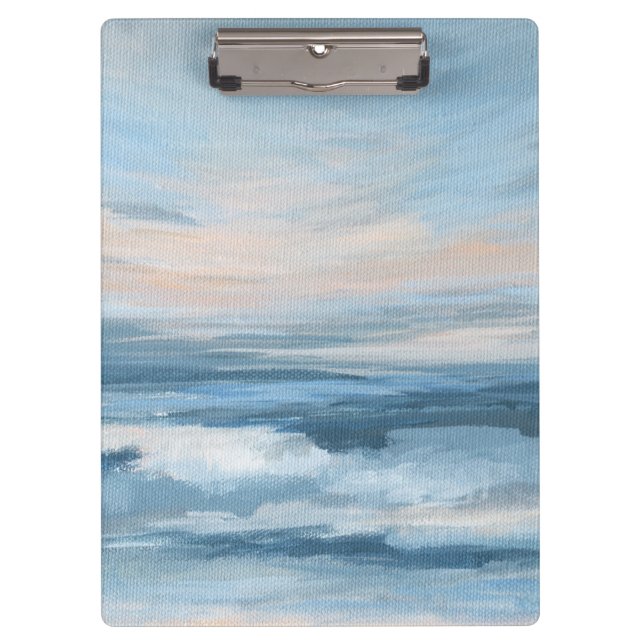 Low Tide - Abstract Seascape Painting Clipboard (Front)