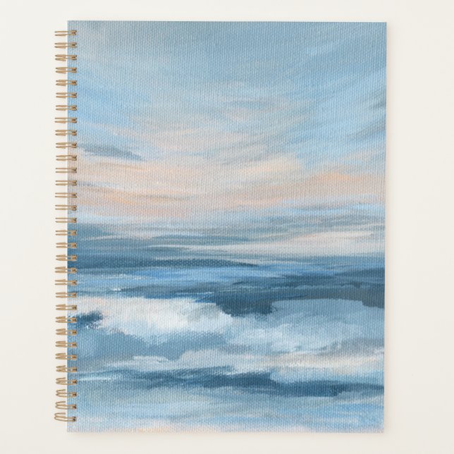 Low Tide - Abstract Seascape Painting Planner (Front)