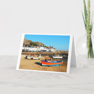 Low tide at Gorey Holiday Card