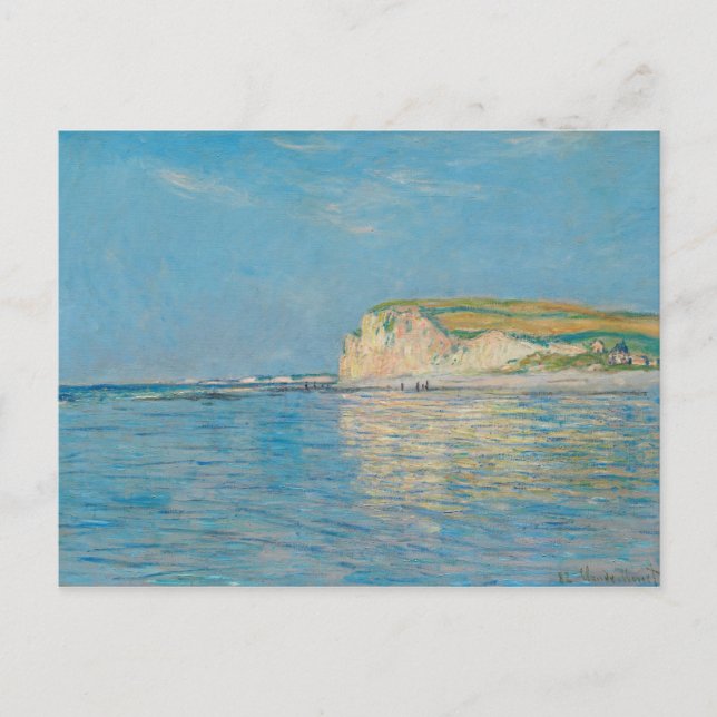 Low Tide at Pourville, near Dieppe Claude Monet Postcard (Front)