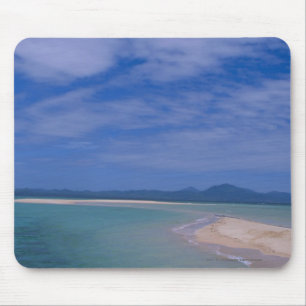 Low tide at the beach mouse pad