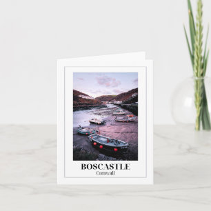 Low Tide, Boscastle, Cornwall Card
