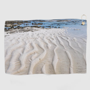 Low tide golf towel