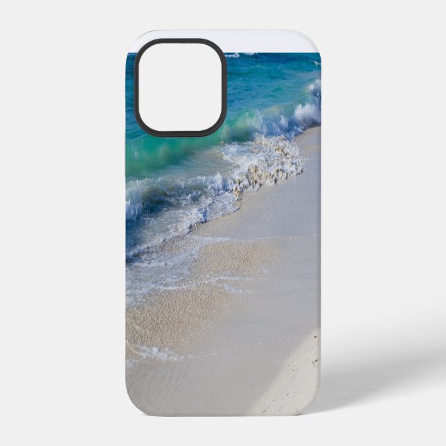 Low Tide on Caribbean Beach iPhone Case (Back)
