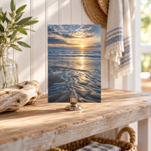 Low Tide Silver Art Print