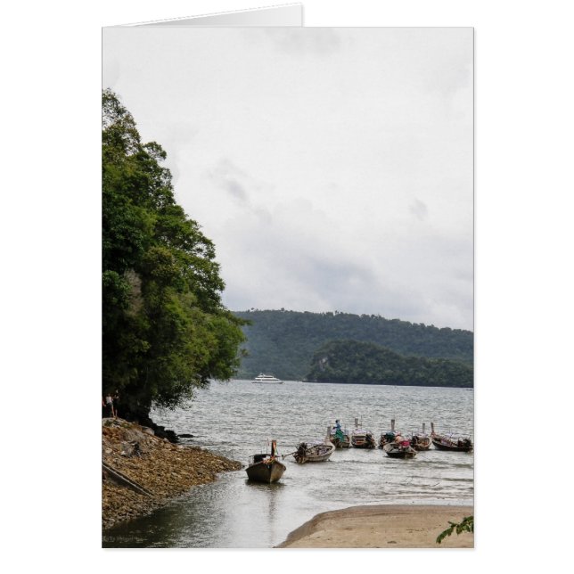 Low Traffic @ Krabi. Thailand Card (Front)