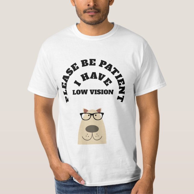 Low Vision T-Shirt (Front)