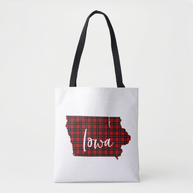 Lowa State Tote Bag Christmas (Front)