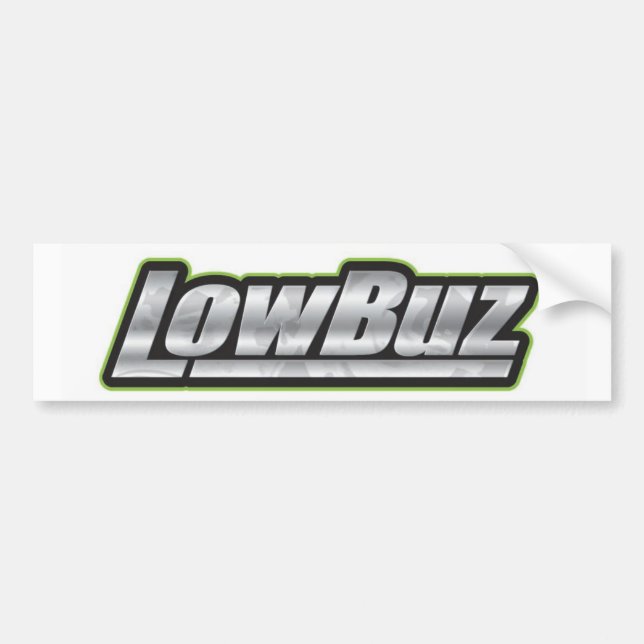LowBuz Bumper Sticker (Front)