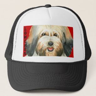 Lowchen Color Block Trucker Hat