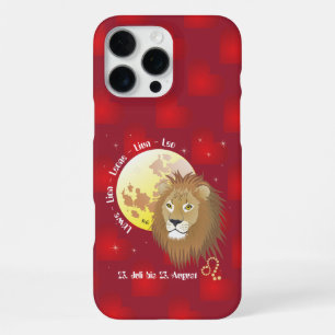 Löwe 23. Juli bis 22. August iPhone Hüllen 16 Pro Max Case