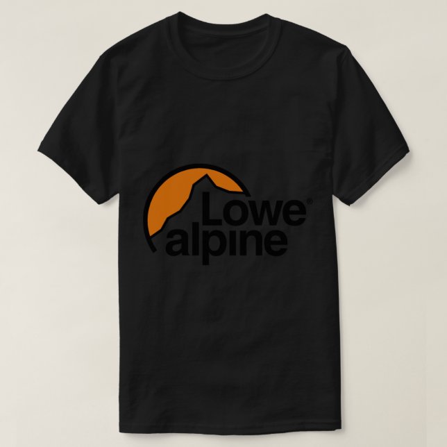 LOWE-ALPINE LOGO Sticker T-Shirt (Design Front)