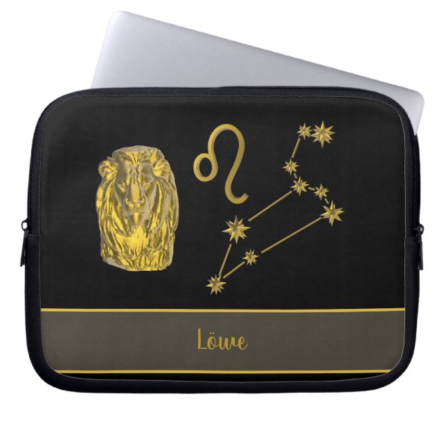 Löwe - Laptop cover (Front)