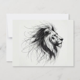 Löwe Postcard