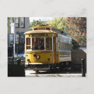 LOWELL 4131 TROLLEY POSTCARD