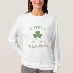 Lowell MA Womens Hoodie Shirt