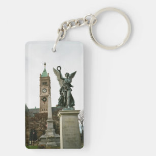 LOWELL MASSACHUSETTS CITY HALL KEY CHAIN