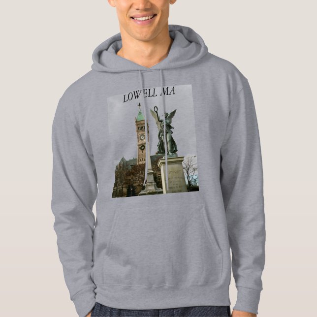 Lowell Massachusetts Hoodie (Front)