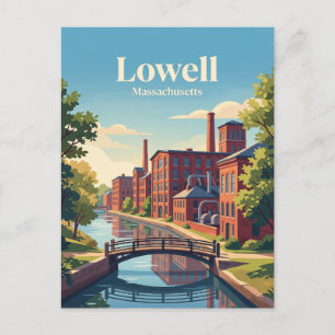 Lowell, Massachusetts Postcard