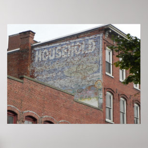 Lowell Massachusetts Rooftop series Poster