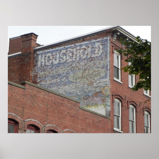 Lowell Massachusetts Rooftop series Poster (Front)