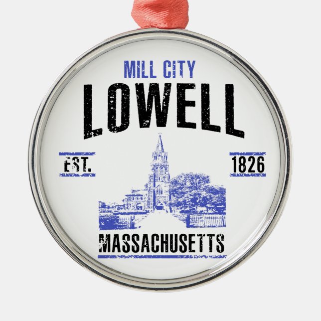 Lowell Metal Tree Decoration (Front)
