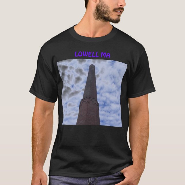 Lowell Smoke Stack T-Shirt (Front)