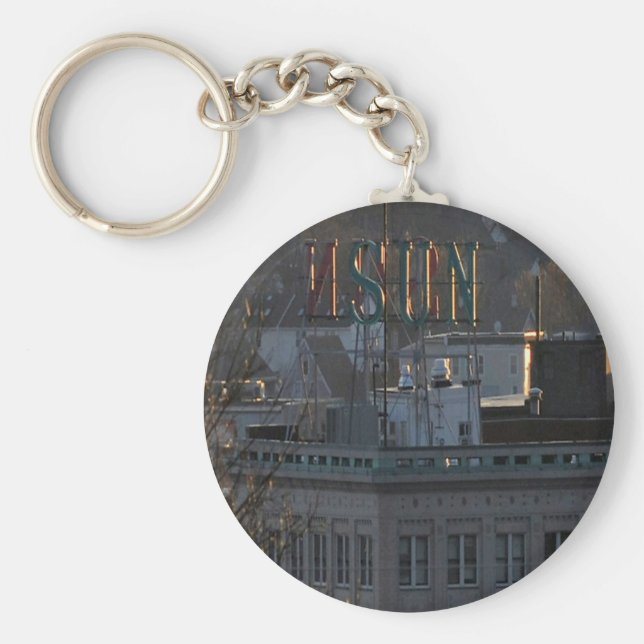 LOWELL SUN BUILDING KEY RING (Front)