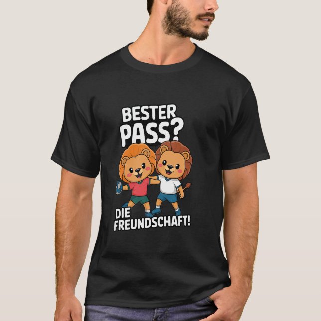 Löwen Freunde Handball - Löwen Handball T-Shirt (Front)