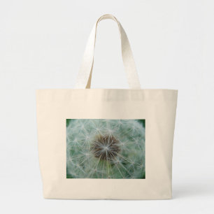 Löwenzahnmuster Large Tote Bag