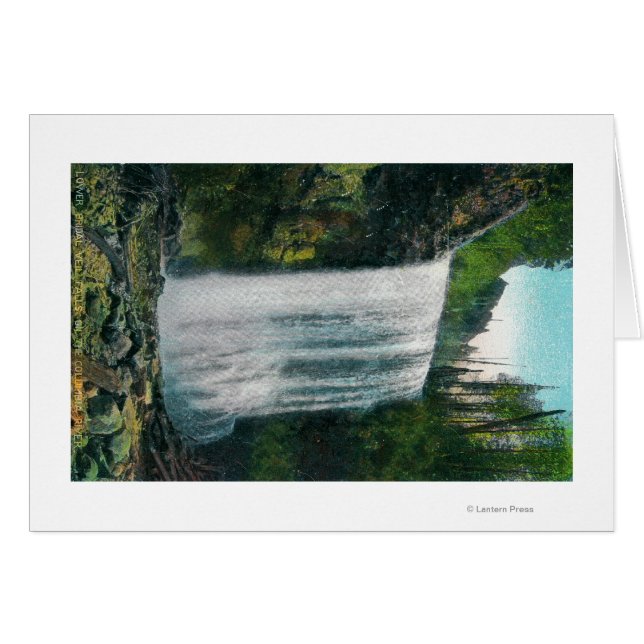 Lower Bridal Veil Falls on Colubia River (Front Horizontal)