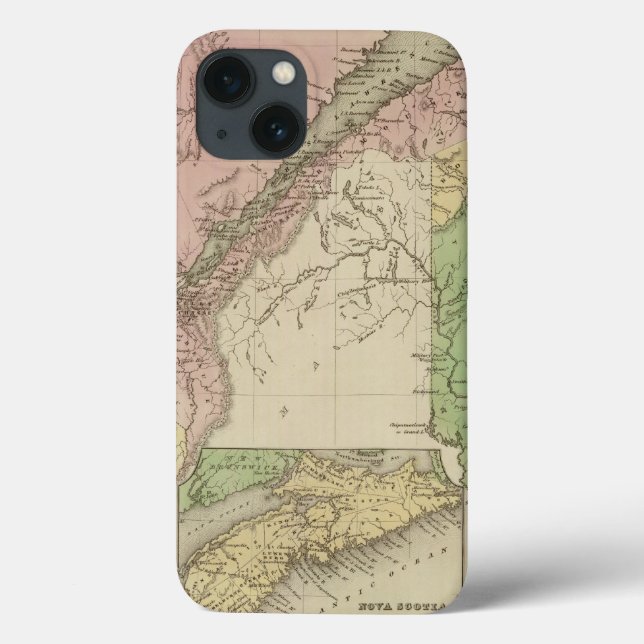 Lower Canada and New Brunswick Case-Mate iPhone Case (Back)