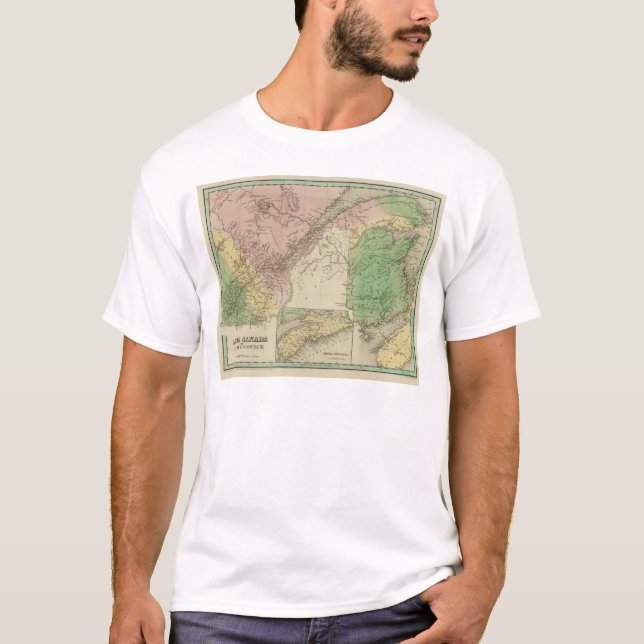 Lower Canada and New Brunswick T-Shirt (Front)