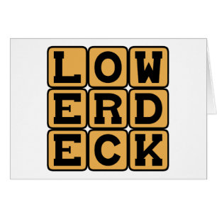 Lower Deck, Seating Chart Option
