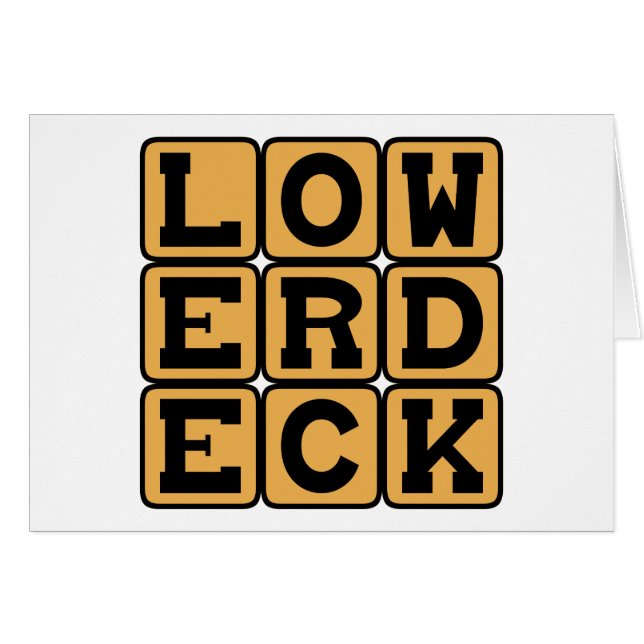 Lower Deck, Seating Chart Option (Front Horizontal)